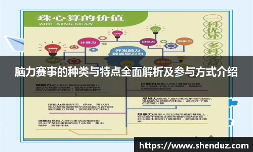 脑力赛事的种类与特点全面解析及参与方式介绍