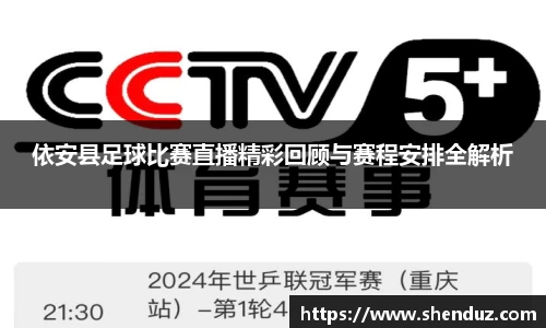 依安县足球比赛直播精彩回顾与赛程安排全解析
