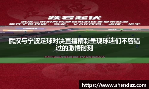 武汉与宁波足球对决直播精彩呈现球迷们不容错过的激情时刻